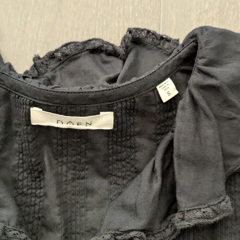 Doen Henri Top Black - Picture 3 of 5